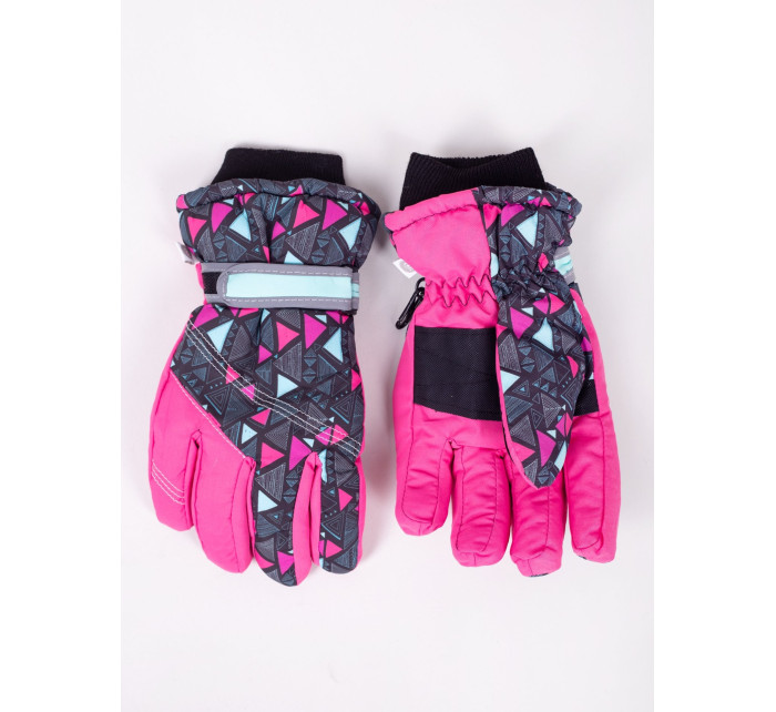 Dětské zimní lyžařské rukavice model 17959198 Multicolour - Yoclub