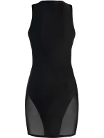 Šaty V-10619 černé - Axami