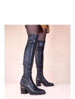 Kozačky na podpatku  model 221012 Solea