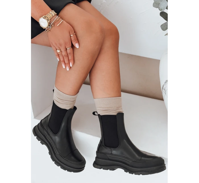 Dámské kozačky DENTAR černé FashionStreet ZY0412