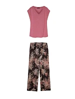 Mila Pyžamové kalhoty s potiskem S2XL model 22146006 - Mefemi