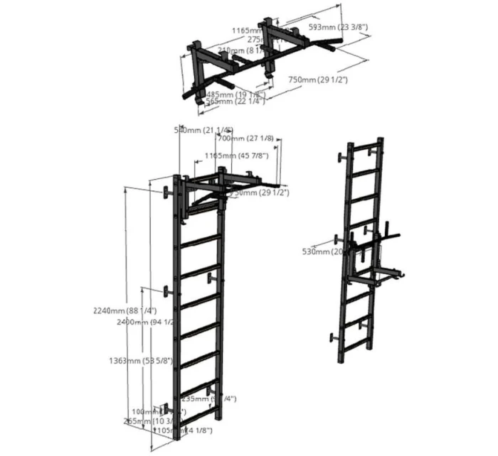 GYMNASTICKÝ ŽEBŘÍK S NASTAVITELNOU KOVOVOU TYČÍ 731W BENCHK GYMNASTICKÝ ŽEBŘÍK S NASTAVITELNOU KOVOVOU TYČÍ 731W BENCHK