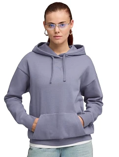 Dámská mikina Puma ESS Centered Cat Logo Relaxed Hoodie purple 692917 65