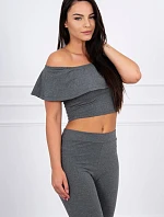 Sada s volánky grafit