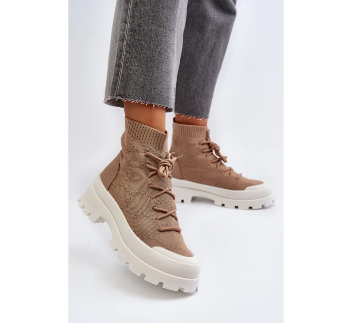 Dámské Nazouvací Botky Hnědé model 21651826 - Boto Dámské Nazouvací Botky Hnědé model 21651826 - Boto