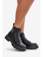 Boty Na Zip S Dekorativním Černé model 21671148 - Boto