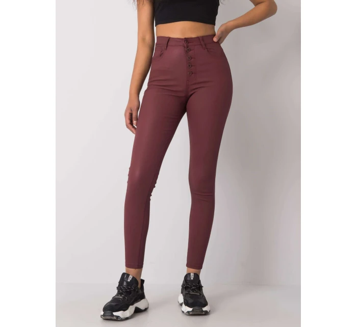Kalhoty EM SP F663.50P bordó