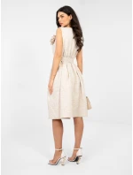 Šaty IT SK 21861.86 světle béžové