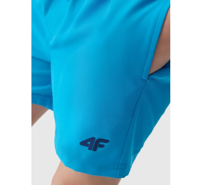 Chlapecké plážové šortky typu boardshorts 4F - modré Chlapecké plážové šortky typu boardshorts 4F - modré