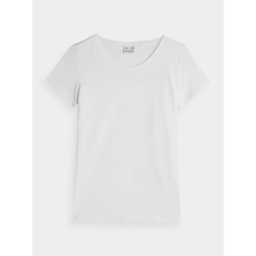 Dámské tričko s potiskem 4FSS23TTSHF583-10S bílé - 4F