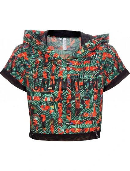 Dámské tričko zelené model 22042908 - Calvin Klein Dámské tričko zelené model 22042908 - Calvin Klein