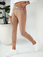 Dámské tepláky LOREN camel FashionStreet UY1827