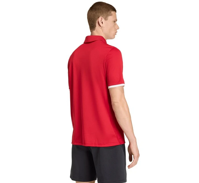 Pánské tričko adidas Entrada 26 Polo červené JZ6664 pánské Pánské tričko adidas Entrada 26 Polo červené JZ6664 pánské