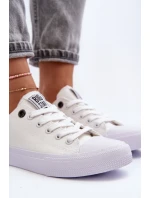 Dámské Klasické Nízké Tenisky BIG STAR AA274010 Bile Dámské Klasické Nízké Tenisky BIG STAR AA274010 Bile