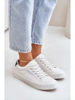 Zateplené Dámské Tenisky Big Star Bílé