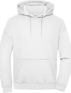 Daiber 8052 Těžká unisex mikina s kapucí 02.8052 white