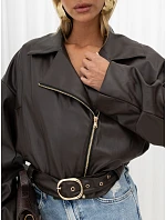 Kurtka IT KR model 22554276 ciemny brązowy - FPrice Kurtka IT KR model 22554276 ciemny brązowy - FPrice