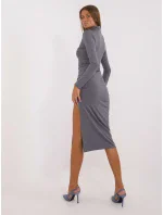 Šaty LK SK 509642.02 šedé Šaty LK SK 509642.02 šedé
