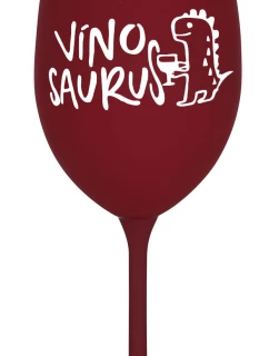 VÍNOSAURUS - bordó sklenice na víno 350 ml