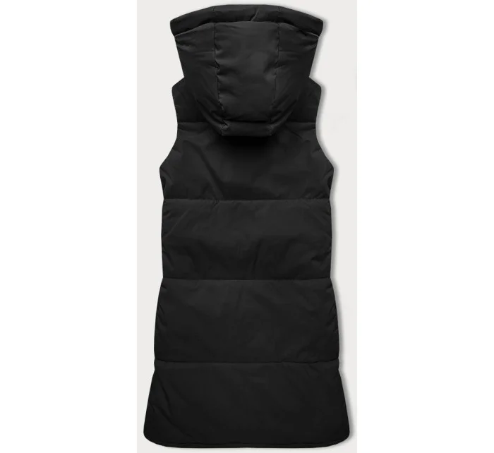 Černá oboustranná dámská vesta typu model 20722463 - J.STYLE Černá oboustranná dámská vesta typu model 20722463 - J.STYLE