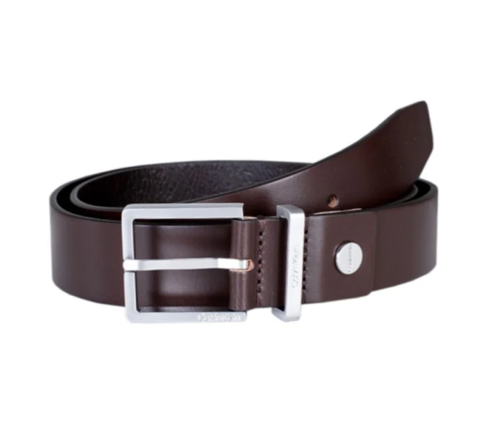 CALVIN KLEIN KOŽENÝ PÁNSKÝ OPASEK PRO VOLNÝ ČAS