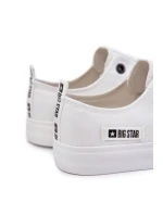 Pánské tenisky z materiálu Big Star Bílé model 21594567 - Big Star Shoes Pánské tenisky z materiálu Big Star Bílé model 21594567 - Big Star Shoes