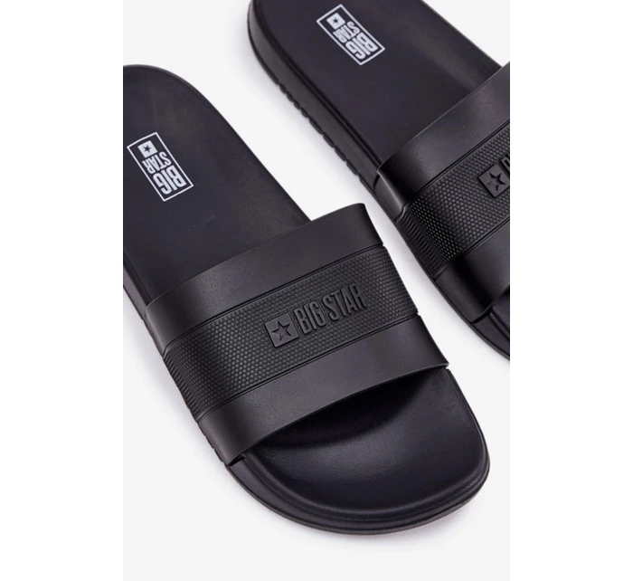 Lehké Pánské Sandály Big Star model 21694600 Tmavě Modré - Big Star Shoes Lehké Pánské Sandály Big Star model 21694600 Tmavě Modré - Big Star Shoes