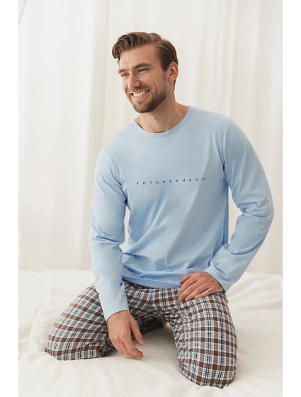 Pánské dlouhé pyžamo S2XL model 22360288 - Taro Pánské dlouhé pyžamo S2XL model 22360288 - Taro