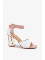 Sandály na podpatku  model 212823 Step in style