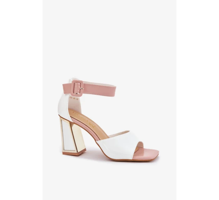 Sandály na podpatku  model 212823 Step in style