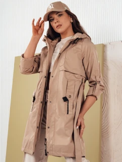 Dámská přechodná bunda parka NOLES béžová FashionStreet TY4282