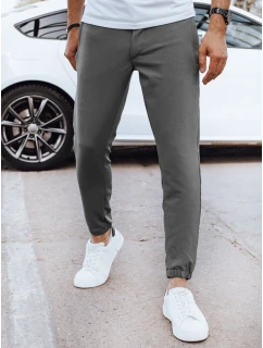 Pánské tmavě šedé kalhoty FashionStreet jogger UX4265