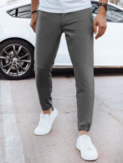 Pánské tmavě šedé kalhoty FashionStreet jogger UX4265