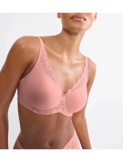 Dámská podprsenka Amourette W01 - RED - růžová 00BE - TRIUMPH