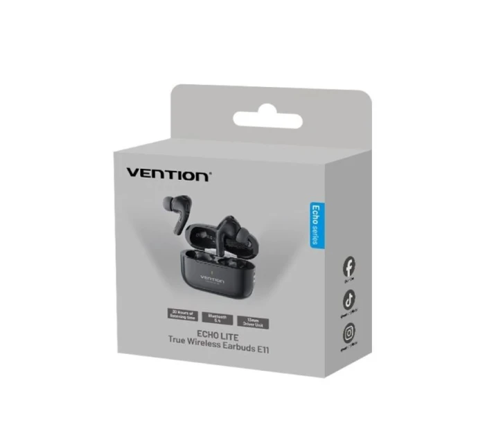 Bezdrátová sluchátka LITE Bluetooth  TWS černá model 21873221