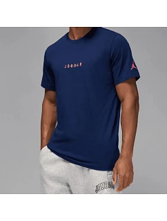 Pánské sportovní tričko Air Jordan Jumpman Embroidered Air Crew, tmavě modré – DM3182-492