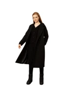 Outhorn dámský tmavě černý kabát OTHAW22TCOUF003 20S