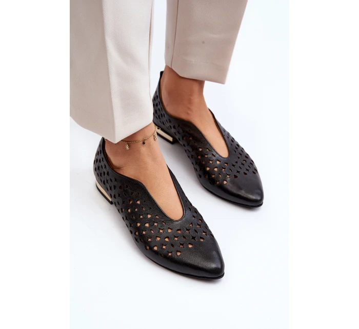 z přírodní kůže  Černé model 21646366 - Zazoo