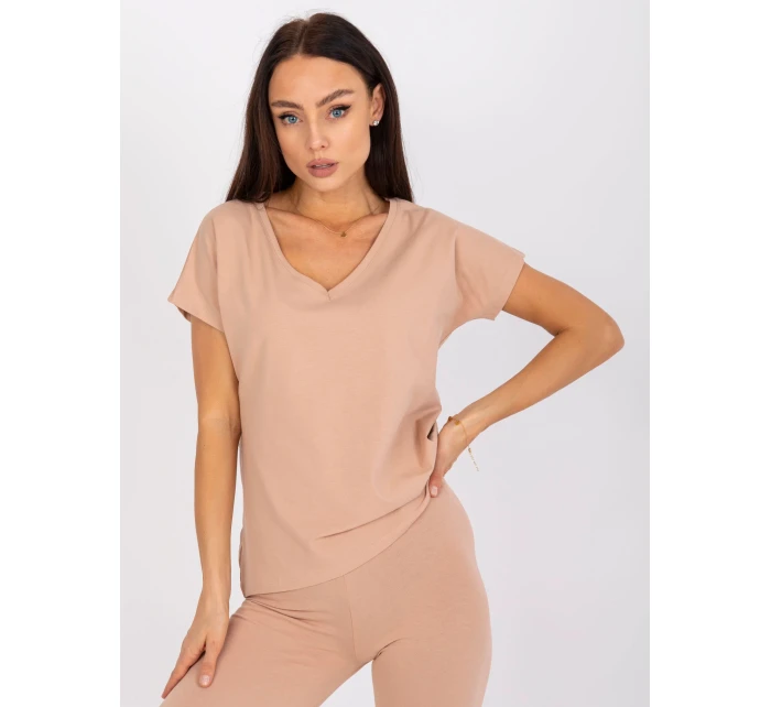 Tričko AP TS A 004 camel