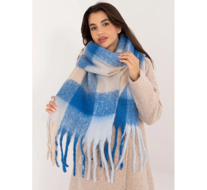 Šála AT SZ model 20527594 modrá - FPrice Šála AT SZ model 20527594 modrá - FPrice