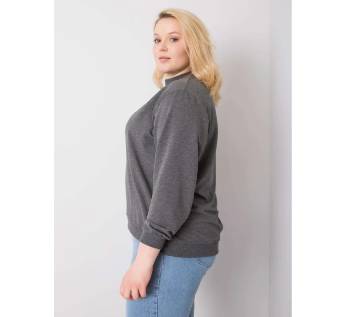 Mikina RV BL 6299.11 tmavě šedá