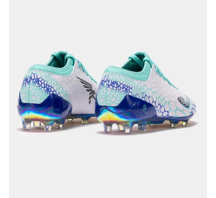 Pánské kopačky Joma GOL 2472 FG White Turquoise