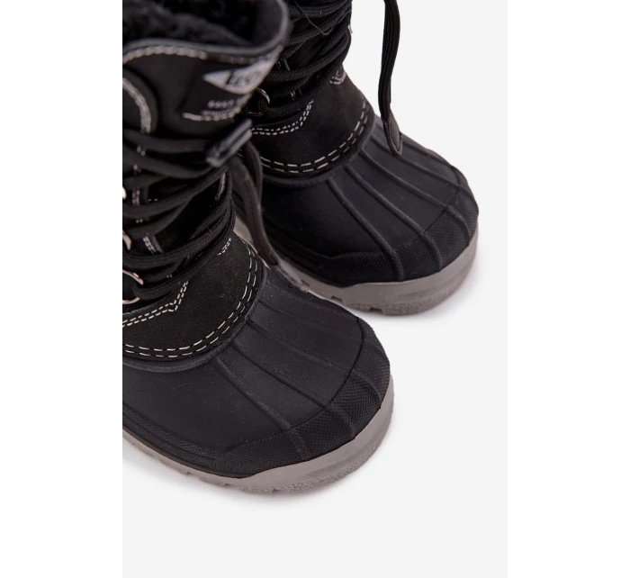 Chlapecké sněhule Lee Cooper – černé Chlapecké sněhule Lee Cooper – černé