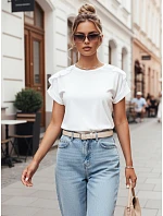 Dámské boho tričko ecru Dstreet model 21972872 - FashionStreet Dámské boho tričko ecru Dstreet model 21972872 - FashionStreet