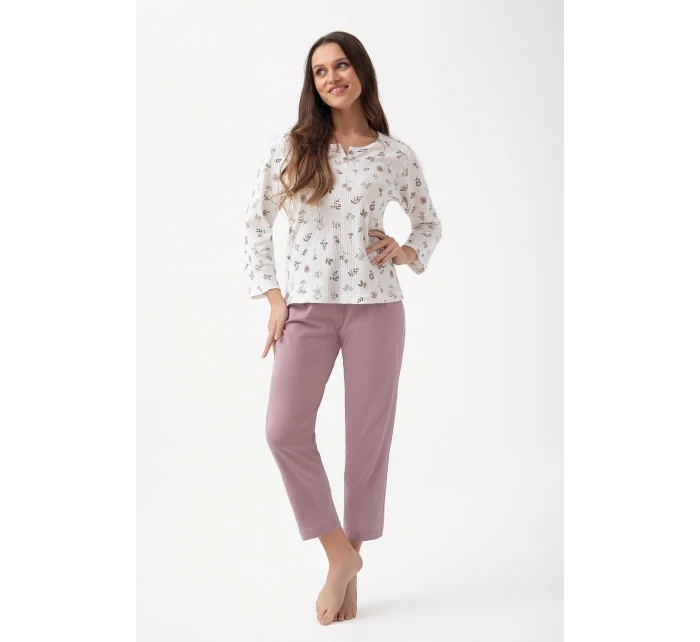 Pyžamo Luna 317 7/8 3XL Z25/26 dámské Pyžamo Luna 317 7/8 3XL Z25/26 dámské