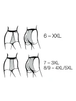 Punčocháče zimní 162 Microfibre black  extra plus - GABRIELLA