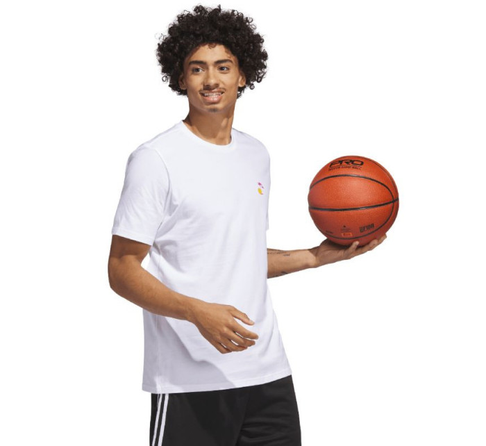 Adidas Lil Stripe Spring Break Graphic Basketbalové tričko s krátkým rukávem M IC1868