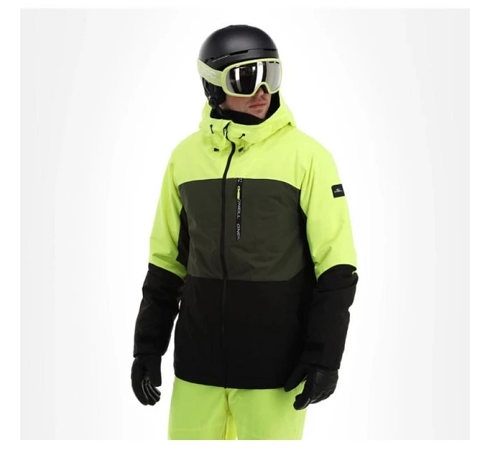 O'neill pánská zimní sportovní bunda Carbonite snowboard ski 10K green black pánské