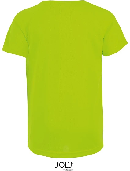 SOL'S Sporty Kids Dětské raglánové sportovní tričko model 22524638 neon green SOL'S Sporty Kids Dětské raglánové sportovní tričko model 22524638 neon green