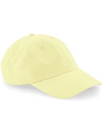 Beechfield B 653 6 panelová nízkoprofilová kšiltovka 53.0653 pastel lemon